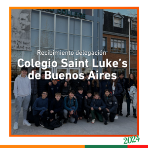 Recibimiento a la delegación del colegio Saint Luke’s de Buenos Aires - 2024